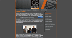 Desktop Screenshot of grupo6abogados.es